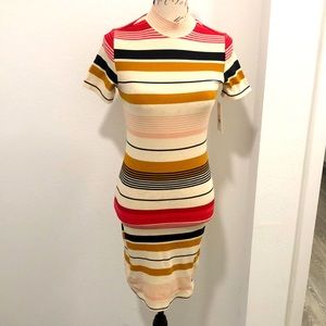 Billabong Mockneck Shortsleeved Dress Sz Medium